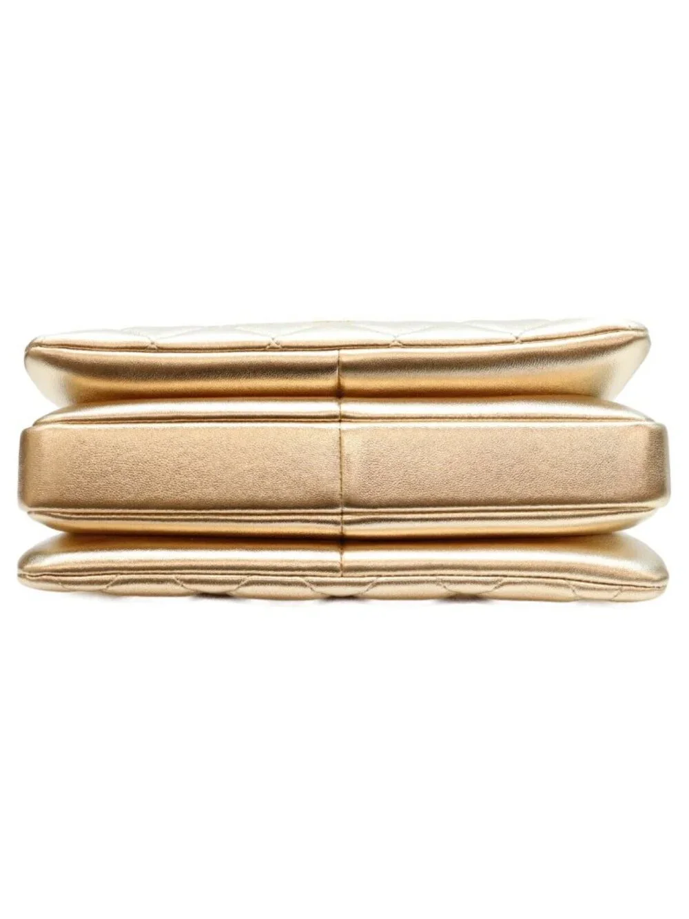 Chanel Gold Trendy CC Small Lambskin Shoulder Bag